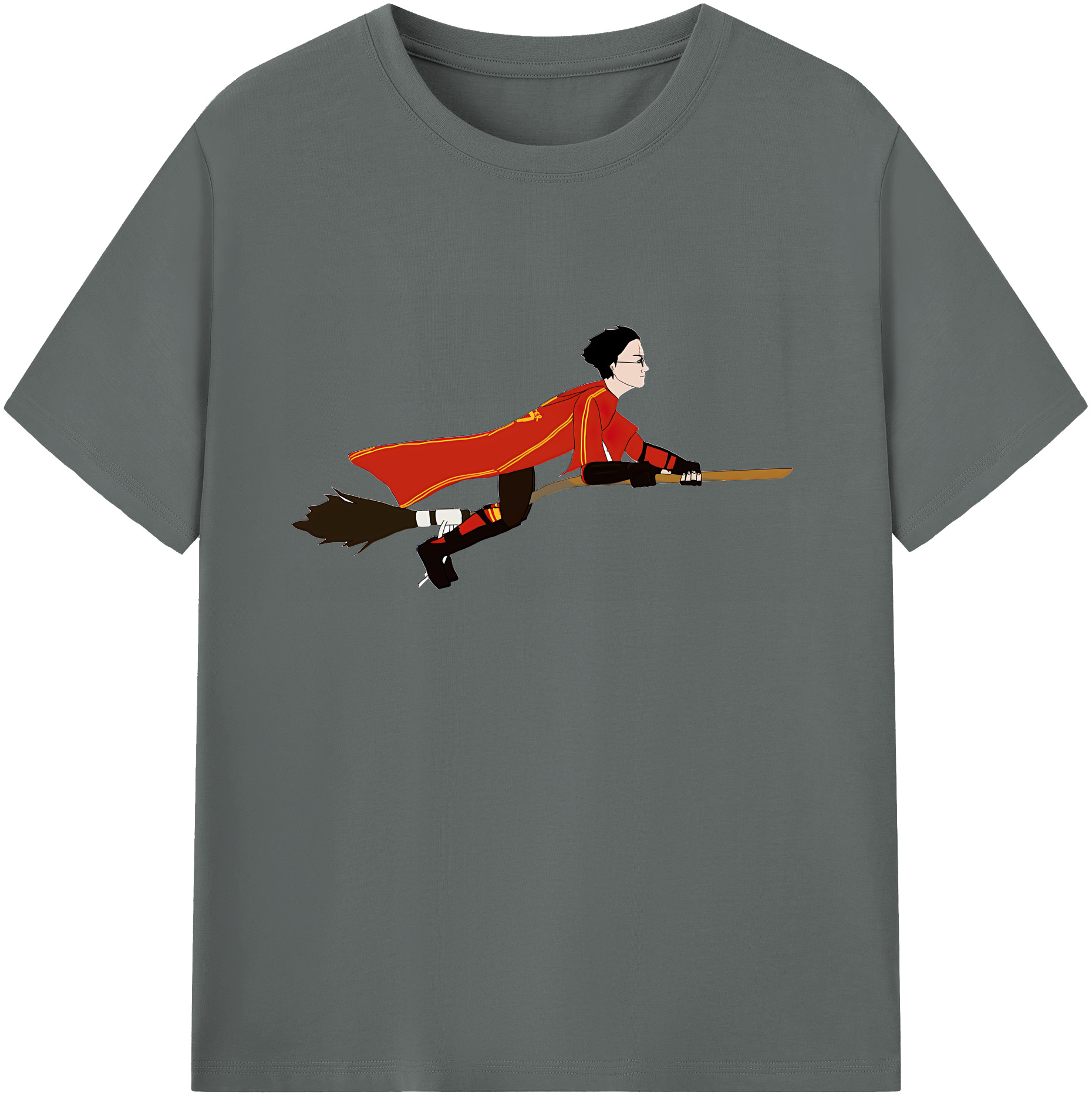 （画像用） Harry Potter ハリー・ポッターシリーズ 綿100％ メンズ半袖Tシャツ｜肌触りやわらか＆通気性